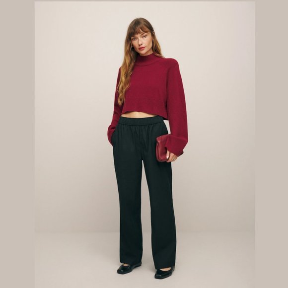 Reformation Pants - Reformation Mason Pant in Black ✨ New 🎀 ✂🏷️